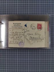 1898/1934, kleine Sammlung "Nordlandfahrten" inkl. Seeschiffspost ...