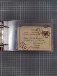 1891/1935 (ca.), umfangreiche Sammlung “DSP LINIE ...