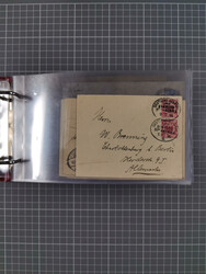 1891/1935 (ca.), umfangreiche Sammlung “DSP LINIE ...