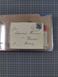 1891/1925, Sammlung “DASP BREMEN-NEW YORK I.-X.” mit ca. 50 ...
