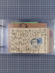 1892/1913, Sammlung “DASP HAMBURG-NEW YORK a-e” mit ca. 60 ...