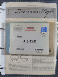 1913/39, interessante Sammlung “Kreisstempel mit Segment oben der ...