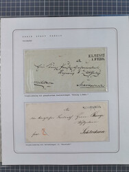 1840/1920, kleine Sammlung Vorläufer, dabei Preußen-Nr.-Stempel ...