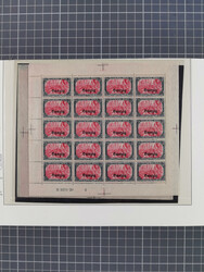 1920, Germania 5 M., 60 Stück in Kleinbogen, ein Bogen links ...