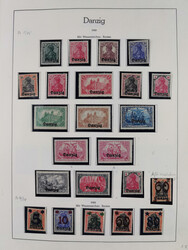 1920/39, meist postfrische/ungebrauchte Sammlung ab Mi.1-15, inkl. ...