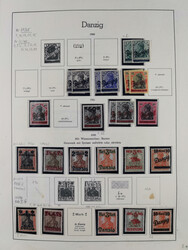 1920/39, meist postfrische/ungebrauchte Sammlung ab Mi.1-15, inkl. ...