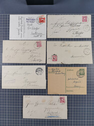1880/1944(ca.), interessante Partie mit über 700 Briefen und Karten, ...