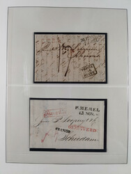 1840/1940 (ca.), reichhaltige gestempelte 3-bändige Sammlung mit ...
