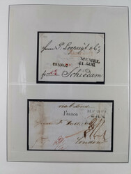 1840/1940 (ca.), reichhaltige gestempelte 3-bändige Sammlung mit ...