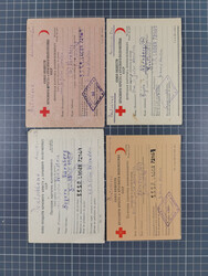 1946/49, Kriegsgefangenenpost aus zwei verschiedenen sowjetischen ...