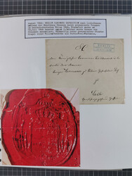 1800/1970 (ca.) interessante Material-Sammlung von etwa 250 Belegen ...