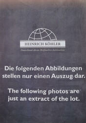 1800/1970 (ca.) interessante Material-Sammlung von etwa 250 Belegen ...