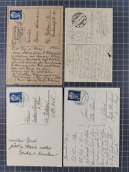 1880/2020 (ca.), interessanter Bestand mit Briefen und Karten, dabei ...