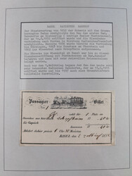 BASEL BADISCHER BAHNHOF: 1852/1970 (ca.), meist ausstellungsmäßig ...