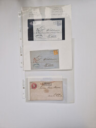 Berlin: 1817/1904,Stempel-Sammlung ab Vorphila mit ca. 280 Briefen, ...