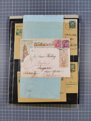 Frankfurt: 1900/89, interessante Sammlung von Bild-Ganzsachen und ...