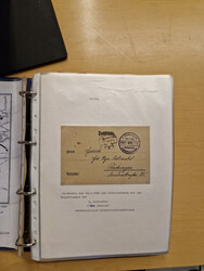 1880/1990, Heimat-Sammlung “Wilhelmshafen” mit Durchlaßschein ...