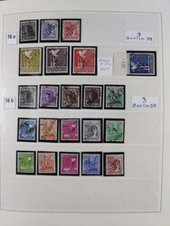 1948, sehr reichhaltige fast ausschließlich postfrische ...