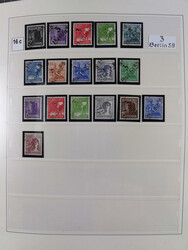 1948, sehr reichhaltige fast ausschließlich postfrische ...