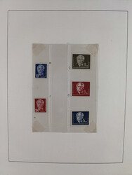 1950/59, meist postfrische und gestempelte Spezial-Sammlung ...