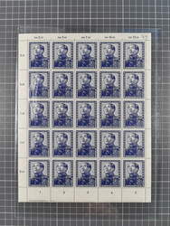 1951, Deutsch-Chinesische Freundschaft 12-50 Pfg., 25 postfrische ...