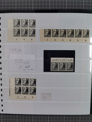 1952/53, interessante, postfrische Spezial-Sammlung “Köpfe II” ...