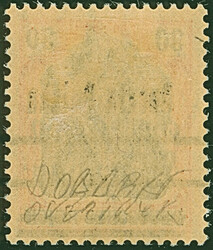 1918, Germania 30 Pfg., “Gen.-Gouv. Warschau” with variety ...