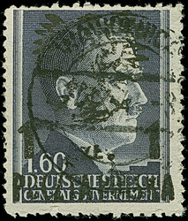 1944, 25 Groszy - 1 Zloty on Hitler, 15 values, all used, mostly fine ...