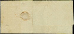1833, "BUKUREST. OKTIABR 12 1833" Cyrillic two-line handstamp ...