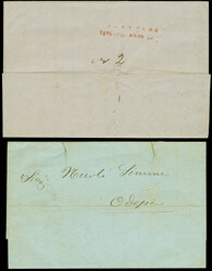 1846, “V GALATZ 1846 NOV. 30”, Cyrillic two-line (Tchilinghinrian ...