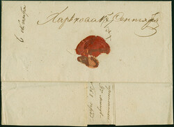 1839, “YASSI” Cyrillic handstamp in slanting capitals ...