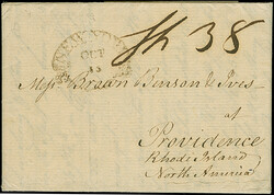 1798, folded entire with full contents from St Petersburg to ...
