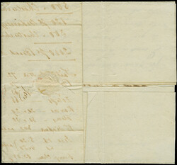 1825, folded entire with full contents from St Petersburg to Boston, ...