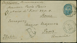 “VILNA TEMP(ERORY) P. O. V LAGER 16 May 1892” VILNA MILITARY CAMP ...