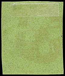 1846, Großer Adler 5 C. auf lebhaftgelboliv, farbfrisch, links teils ...