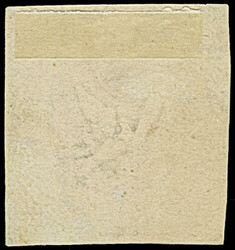 1845, Basler Taube 2½ Rp. schwarz/karmin/lebhaftblau, sehr schön ...