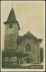 1912, Pro Juventute, alle 3 Werte mit sauberem Stempel "LUTRY 12.XII ...