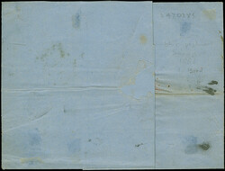 1866, Entire letter to Brod bearing Postage Due 20 pa. light brown ...