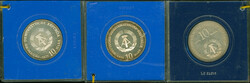 DDR: 10 Mark 1977 Otto von Guericke, 1978 Justus von Liebig, sowie ...