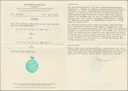 “MÜLHAUSEN i. ELS. BHF. 14.OCTBR.73” (Spalink 26-6) und ...