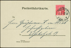 Berlin-Berliner Packetfahrt Gesellschaft: 1900, ...