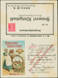 Berlin-Berliner Packetfahrt Gesellschaft: 1900, ...