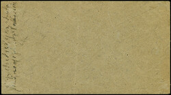 1896, Düsseldorf 3 Pfg. blau auf weißem Papier mit Stempel ...