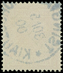 1898/1901, China Diagonaler Aufdruck 10 Pfg. rotkarmin, farbfrisch ...