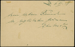 1918, Gebührenmarke 30 Pfg., farbfrisch und gut gezähnt, sauber mit ...