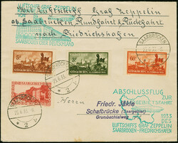 1933, Explosionsunglück Neunkirchen 60 C. – 5 Fr. kpl. mit ...