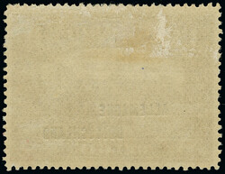 1920, 1 Franc violett, Aufdrucktype II, gezähnt 14 ¾:15, sauber ...