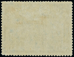 1920, 5 Franc blau, Aufdrucktype III, gezähnt 14 ¾:15, sauber ...