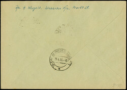 1952, Persönlichkeiten 80 Pfg. auf gestrichenem Papier mit ...