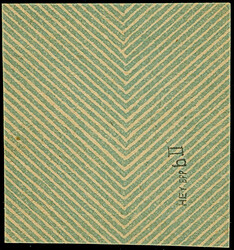 1916, Germania 8 C. auf 7½ Pfennig rötlichorange, Zwischenraum 1 ...